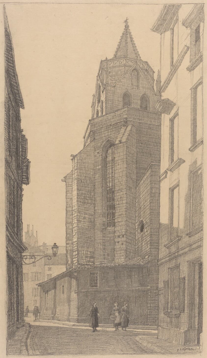 Apse of St.-Didier, Avignon — F.L. Griggs