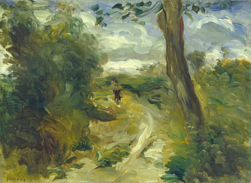 Landscape between Storms — Auguste Renoir
