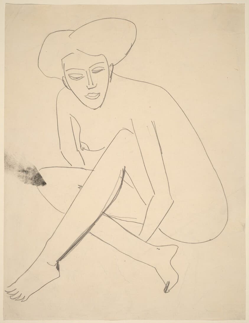 Dodo Seated — Ernst Ludwig Kirchner