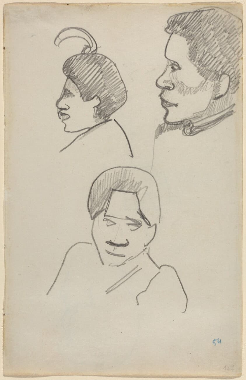 Tahitian Heads — Paul Gauguin