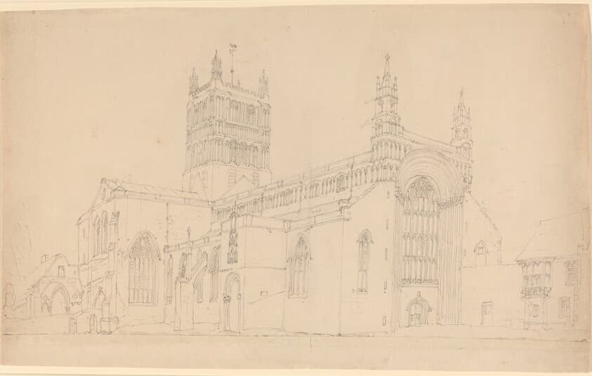 Tewkesbury Abbey — Joseph Mallord William Turner