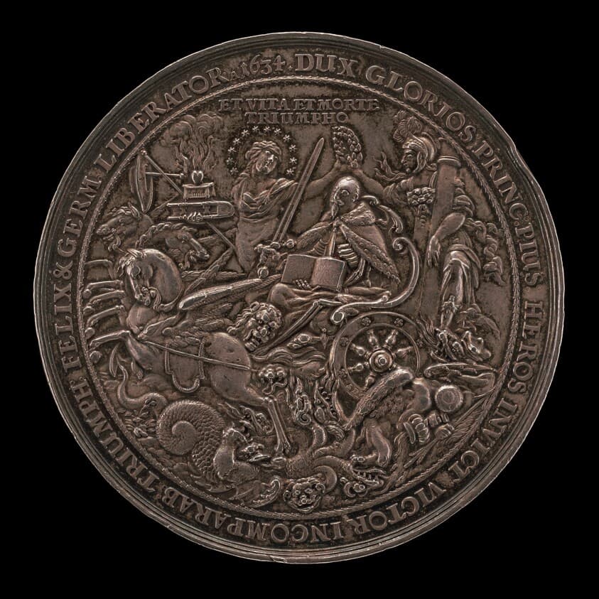 Triumph of King Gustavus Adolphus [reverse] — Sebastian Dadler