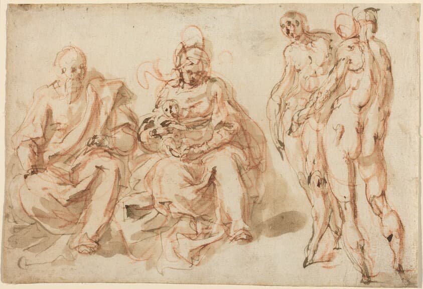 The Adoration of the Shepherds — Cesare Pollini
