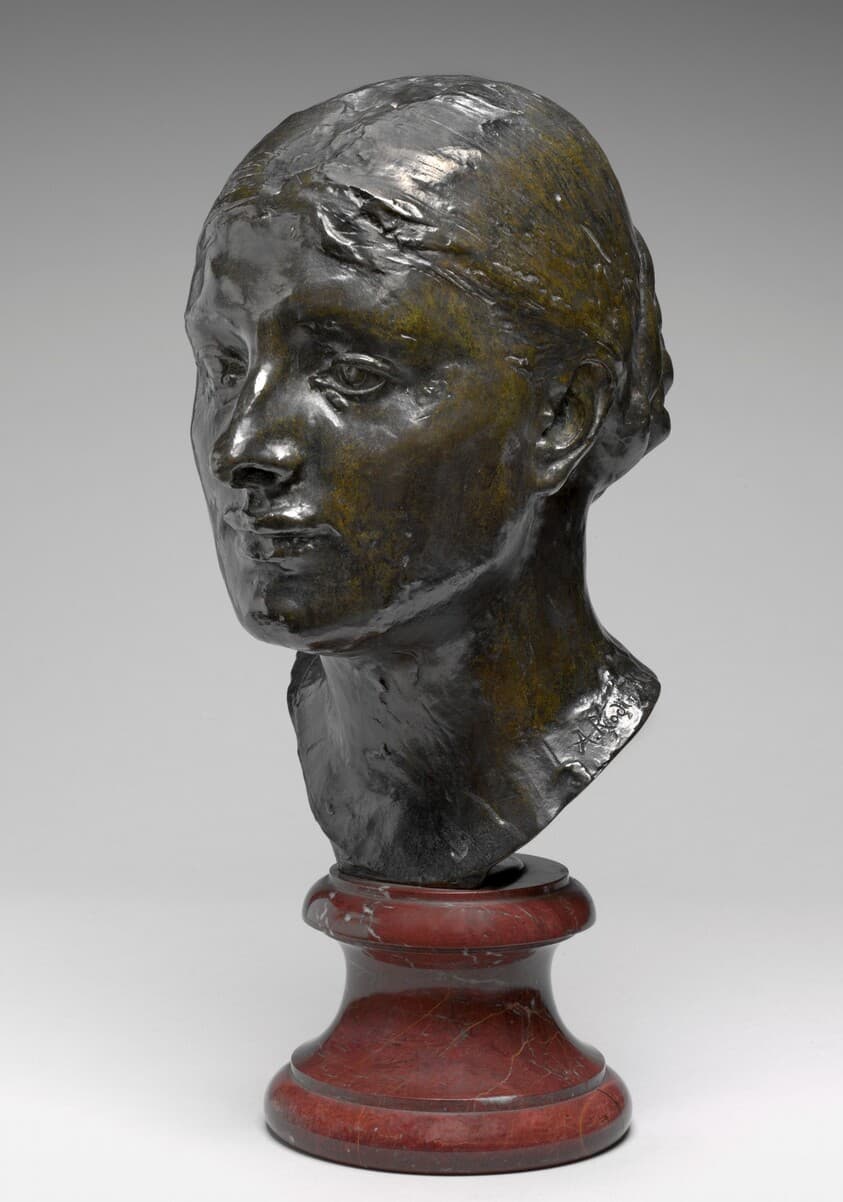 Head of Mrs. John Peter Russell (Marianna Mattiocco della Torre) — Auguste Rodin