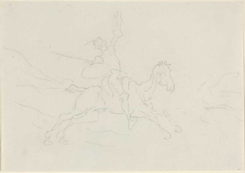 Don Quixote — Honoré Daumier