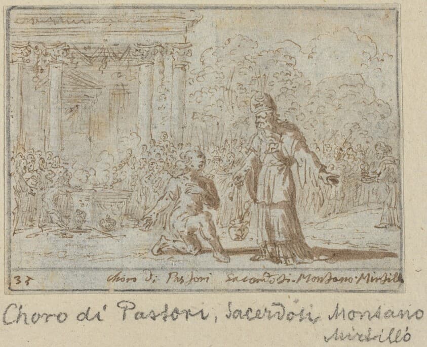 Chorus of Shepherds and Priests: Montano, Mirtillo — Johann Wilhelm Baur