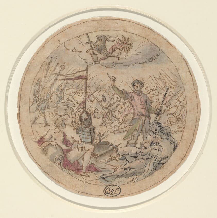 Allegory on the Turkish Wars — Hans von Aachen