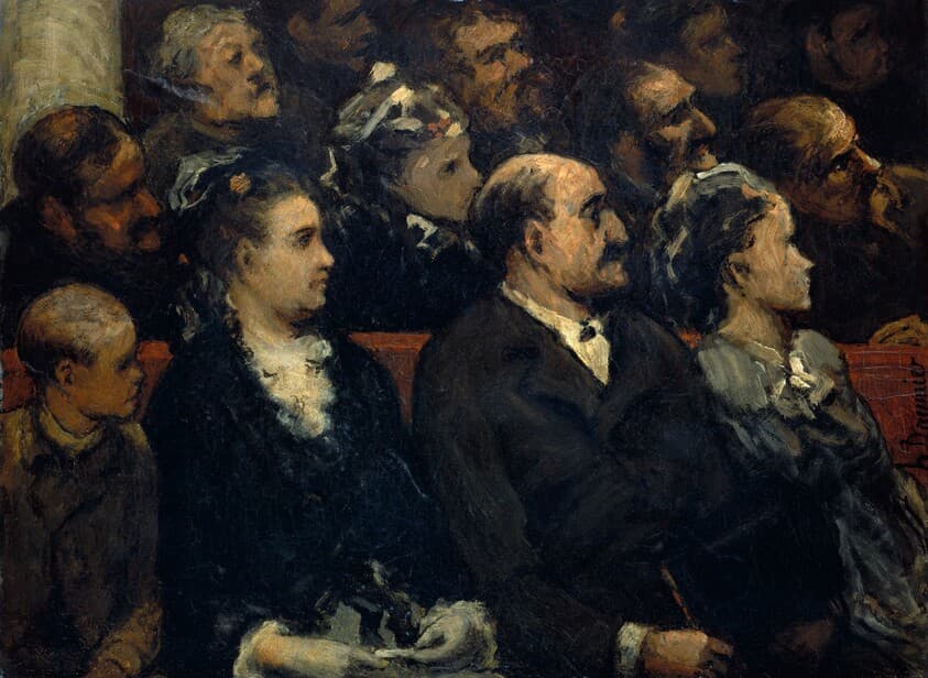 French Theater — Honoré Daumier