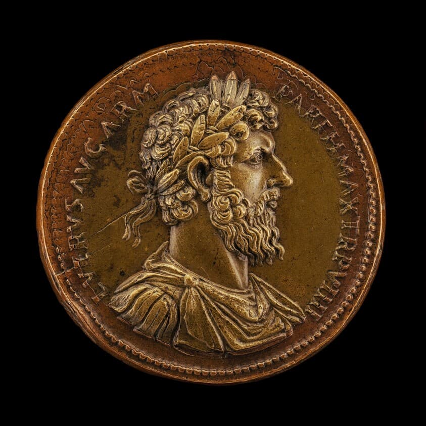 Lucius Verus, Emperor, reigned  A.D. 161-169 [obverse] — Giovanni da Cavino