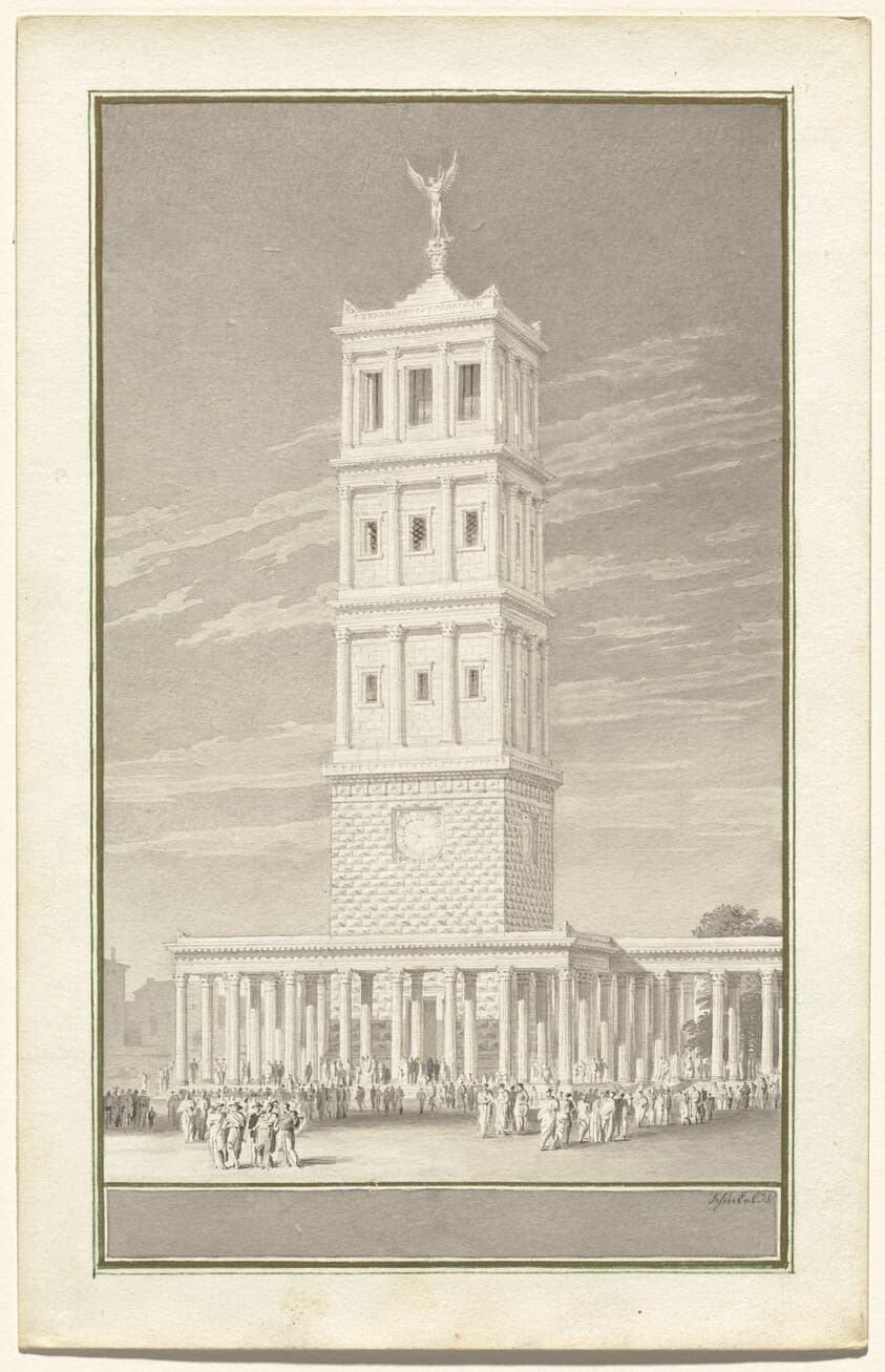Campanile of a Cathedral for Berlin — Karl Friedrich Schinkel