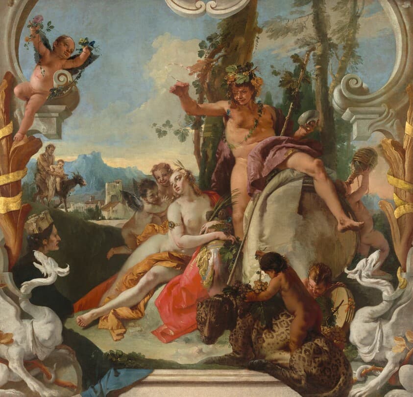 Bacchus and Ariadne — Giovanni Battista Tiepolo