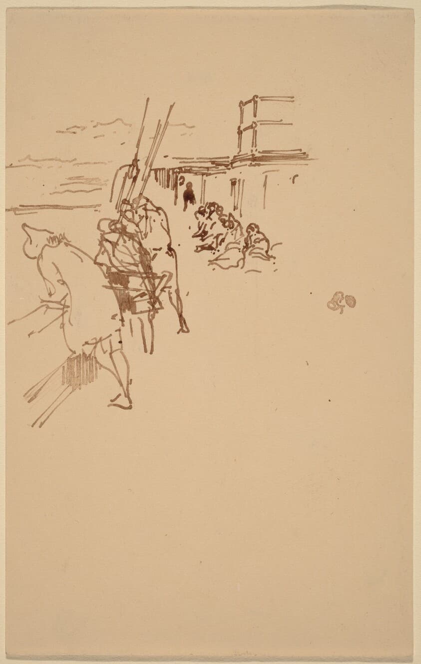 At Sea — James McNeill Whistler
