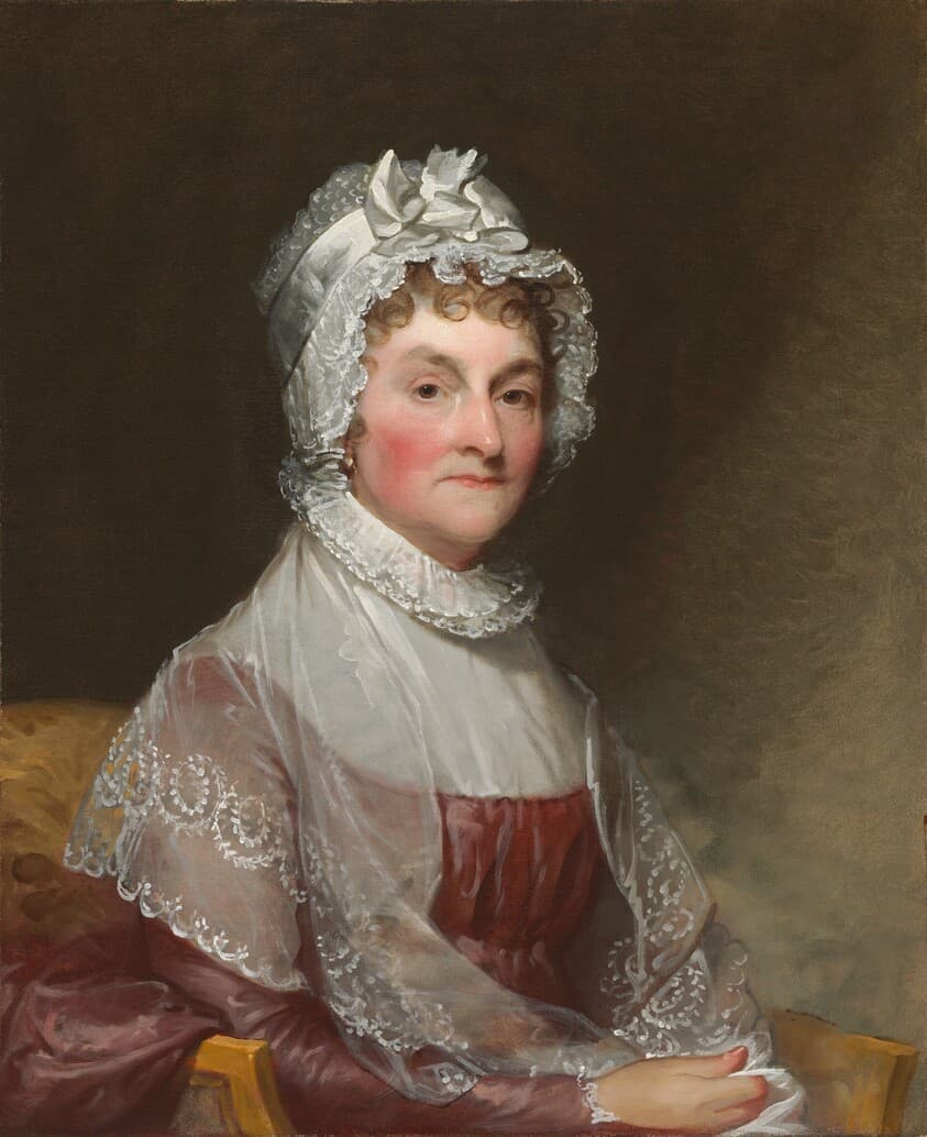 Abigail Smith Adams (Mrs. John Adams) — Gilbert Stuart