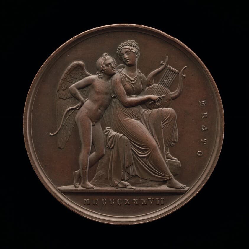 Cupid and Erato [reverse] — Karl Friedrich Voigt