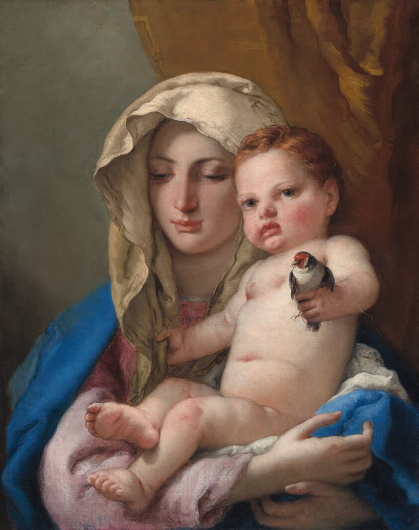 Madonna of the Goldfinch — Giovanni Battista Tiepolo