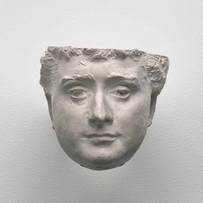 Mask of Katherine Seney Simpson (Mrs. John W. Simpson) — Auguste Rodin