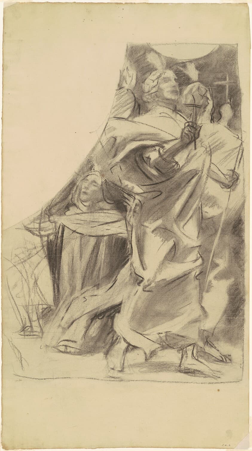 Study for "Triumph of Religion" — John Singer Sargent