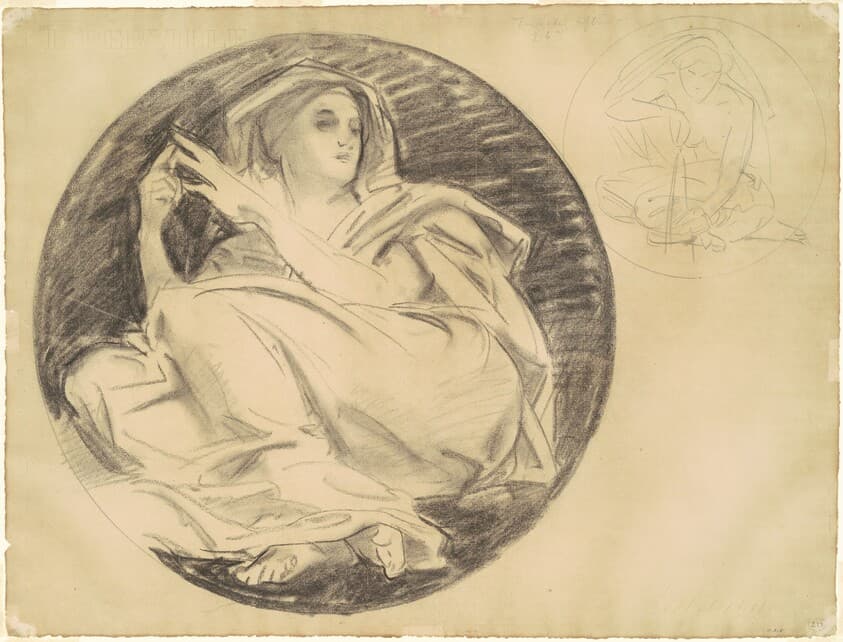 Studies for "Astronomy" — John Singer Sargent