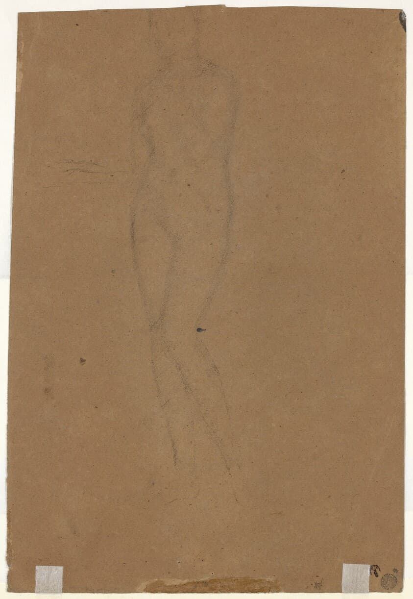 Standing Figure [verso] — James McNeill Whistler