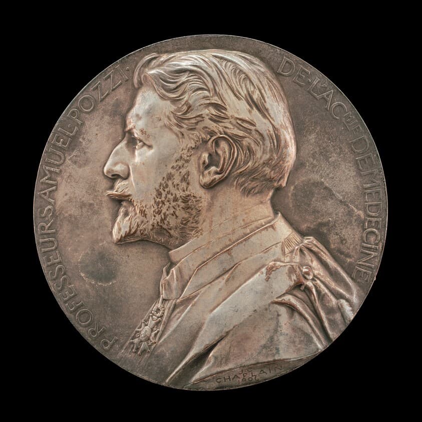 Dr. Samuel Pozzi, 1846-1918, Physician [obverse] — Jules-Clément Chaplain