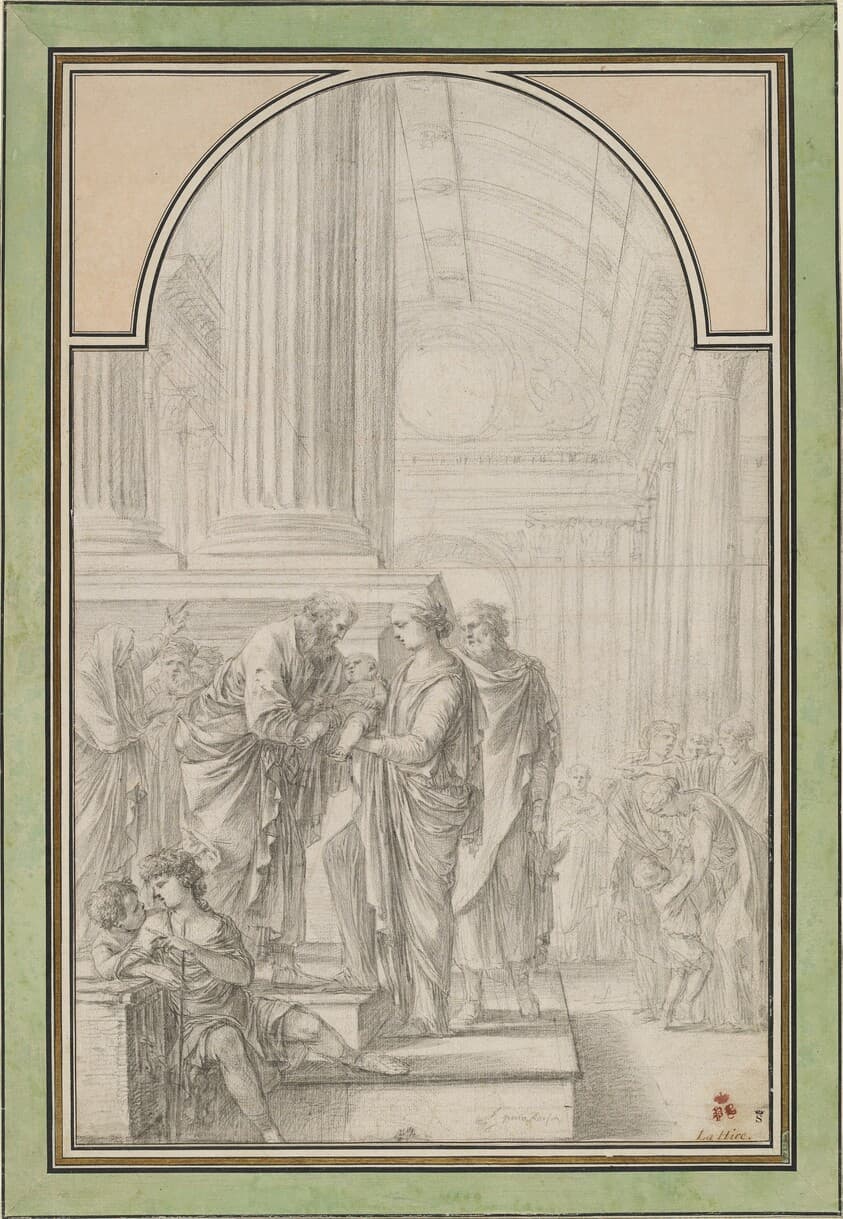 The Presentation in the Temple — Laurent de La Hyre