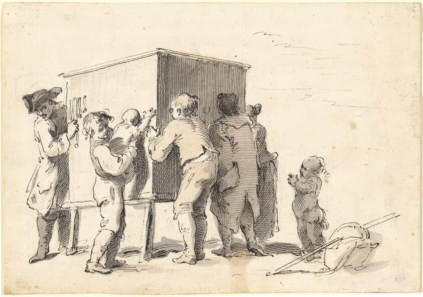 The Peep-Show — Pietro Antonio Novelli