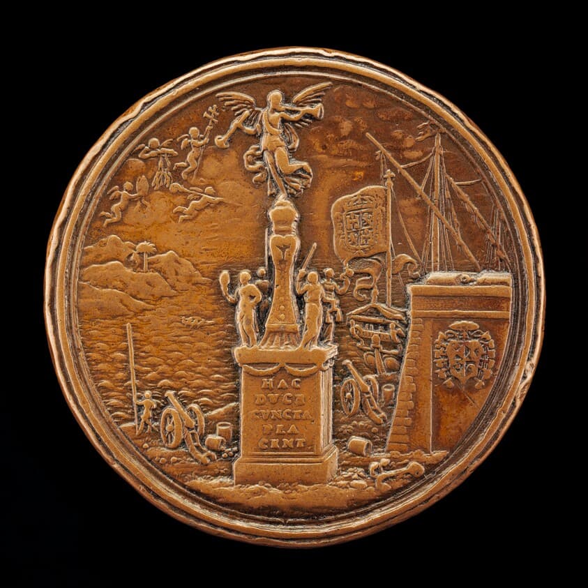 Allegorical Monument to the Liberation of Messina [reverse] — Giovanni Martino Hamerani