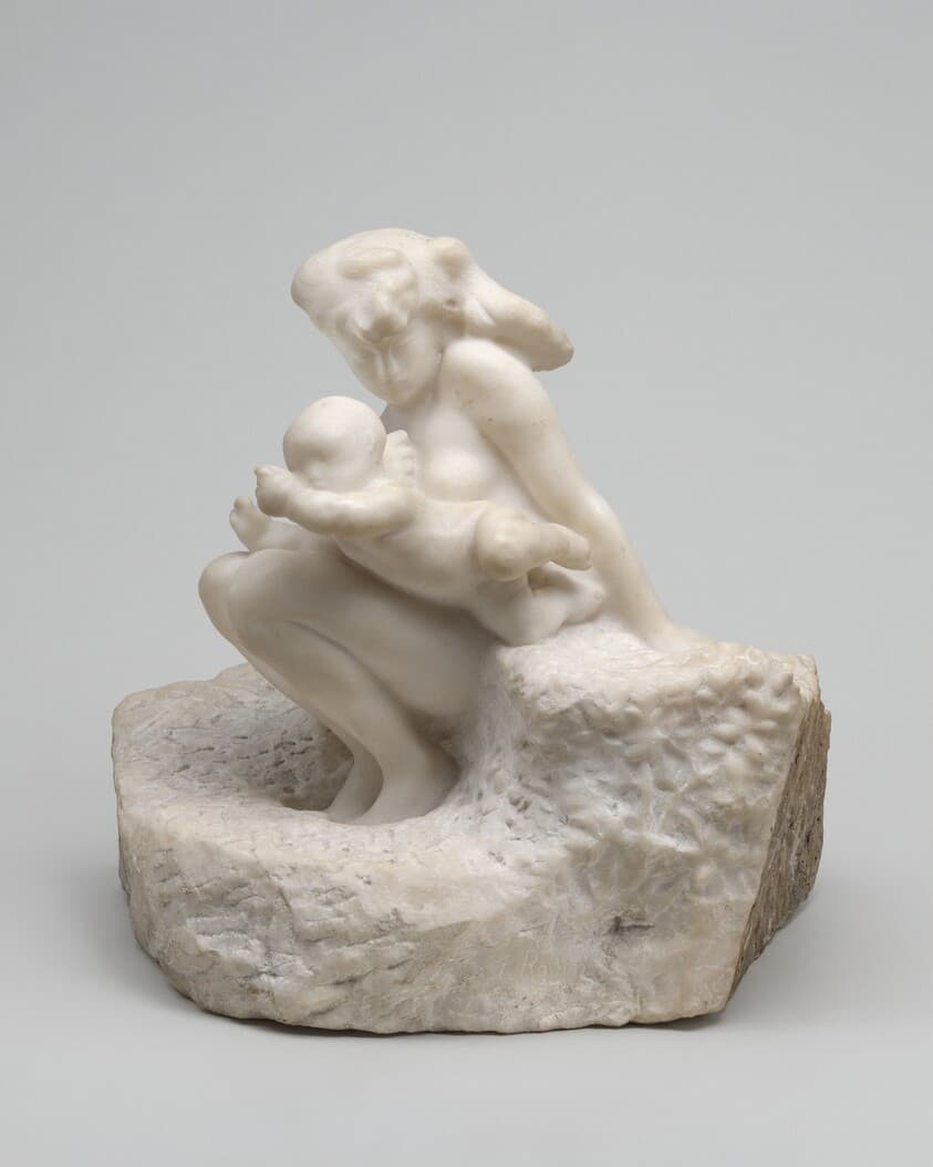Woman and Child (originally Première Impression d'Amour) — Auguste Rodin