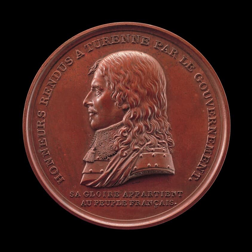 Henri de La Tour d'Auvergne, 1611-1675, Vicomte de Turenne, Marshal of France 1643 [obverse] — Henri Auguste