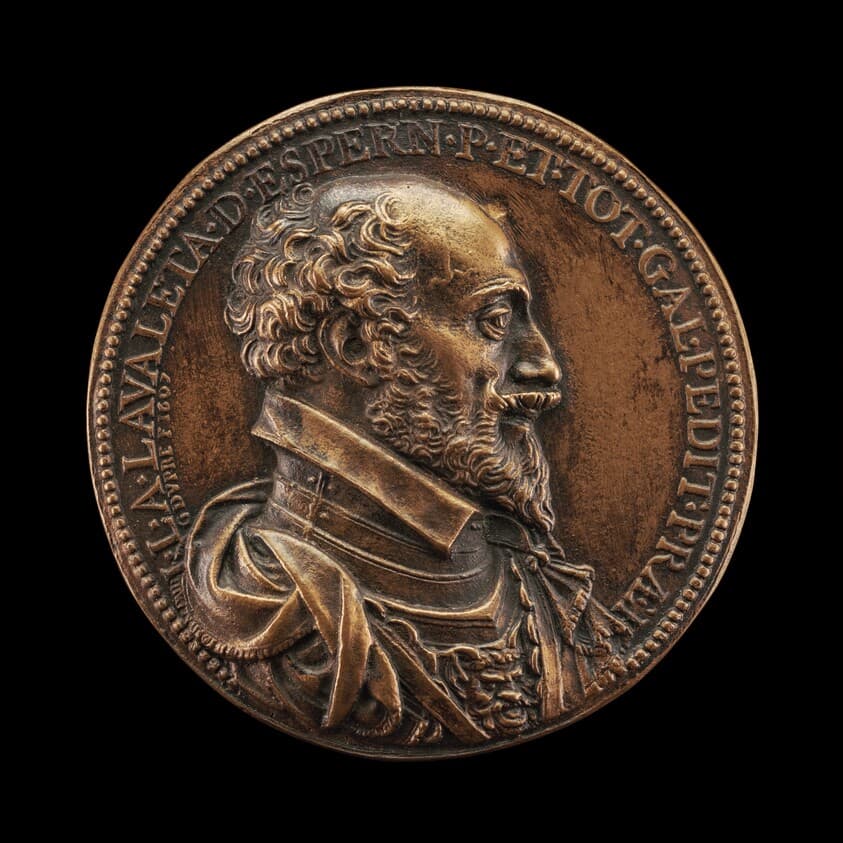 Jean-Louis de Nogaret de la Valette, 1554-1642, Duke of Epernon, Colonel General of Infantry [obverse] — Guillaume Dupré