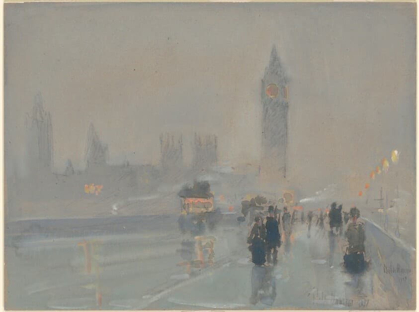 Big Ben — Childe Hassam