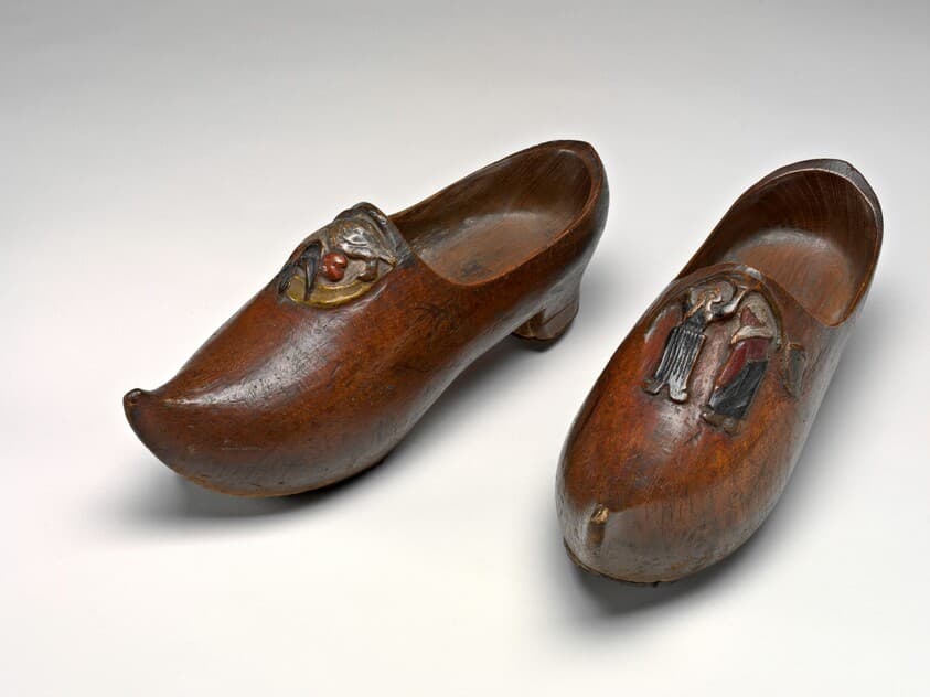 Pair of Wooden Shoes (Sabots) [left] — Paul Gauguin