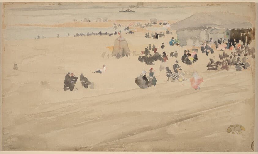 Beach Scene — James McNeill Whistler