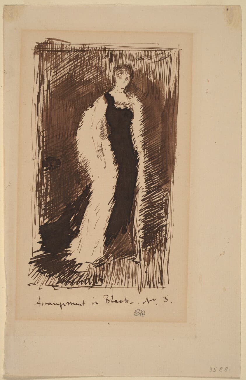Arrangement in Black - No.3 — James McNeill Whistler