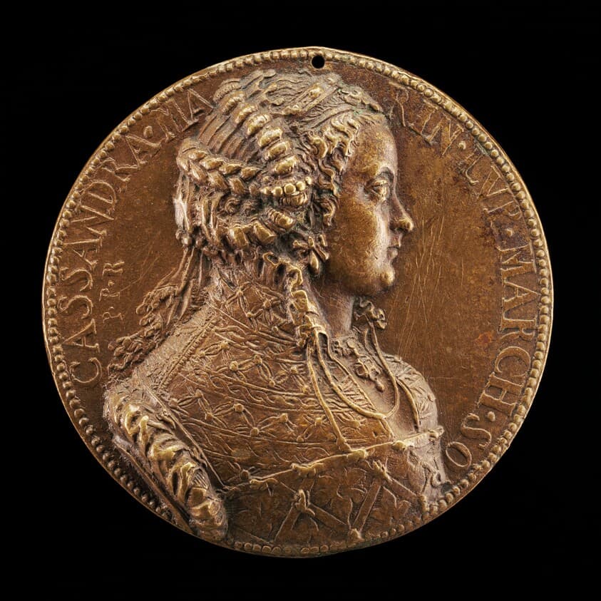 Cassandra Marinoni, Marchioness of Soragna [obverse] — Pier Paolo Galeotti