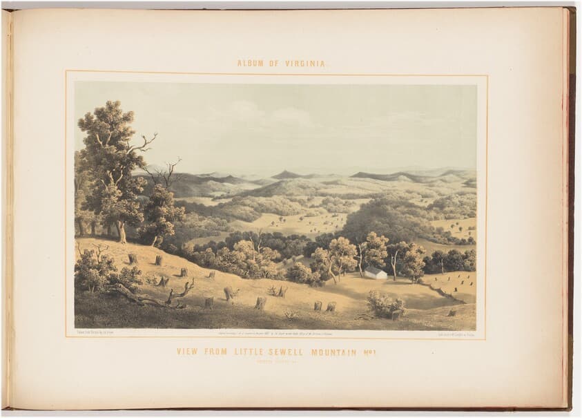 View from Little Sewell Mountain, No. 1 — after Edward Beyer