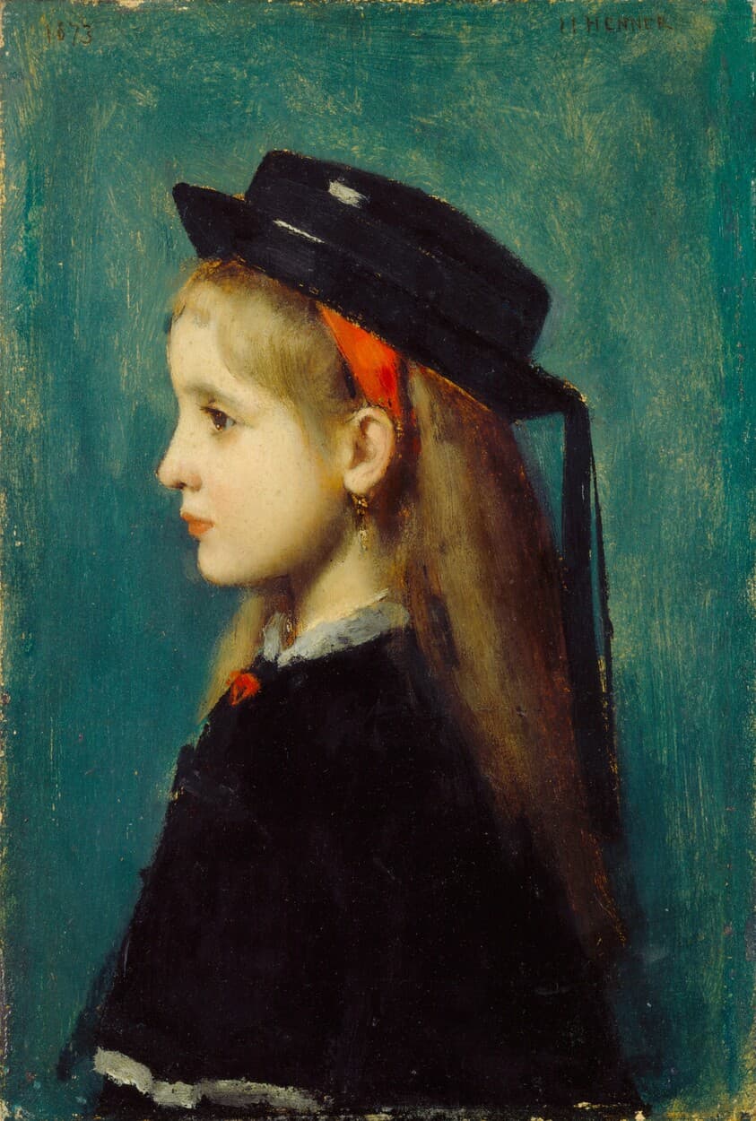 Alsatian Girl — Jean-Jacques Henner