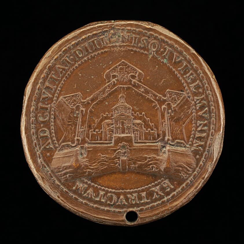Citadel of Piacenza [reverse] — Giovan Federico Bonzagni