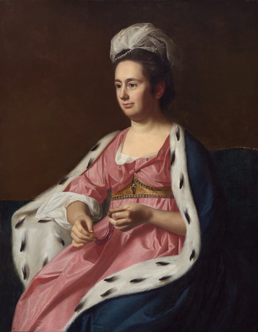 Abigail Smith Babcock (Mrs. Adam Babcock) — John Singleton Copley