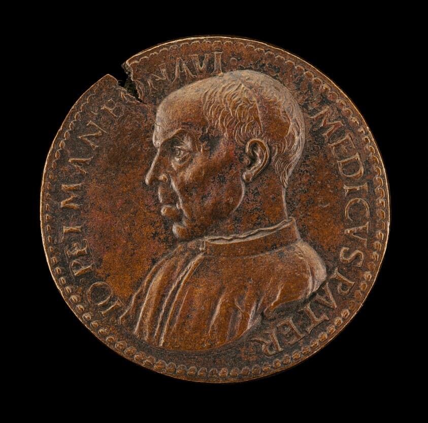 Giampietro Mantova Benavides, died 1520, Paduan Physician [obverse] — Giovanni da Cavino