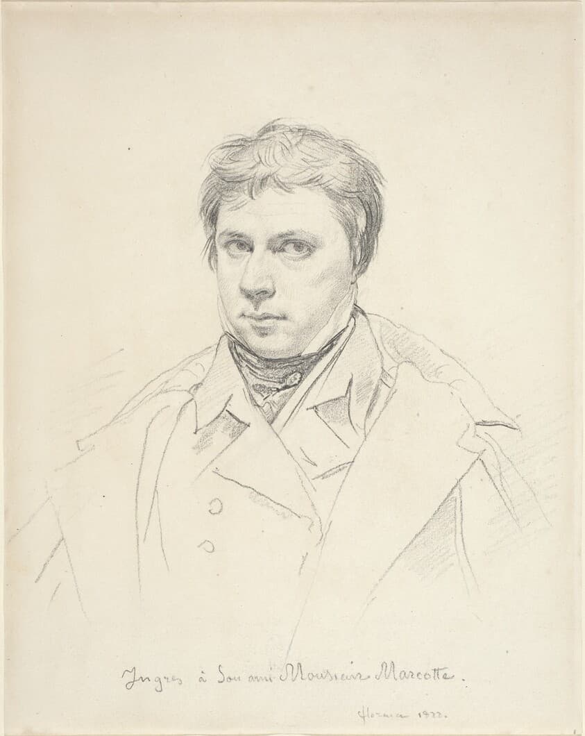 Self-Portrait — Jean-Auguste-Dominique Ingres