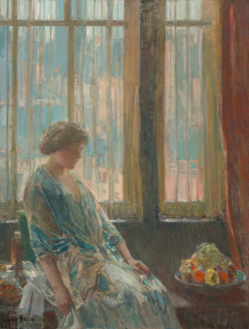 The New York Window — Childe Hassam