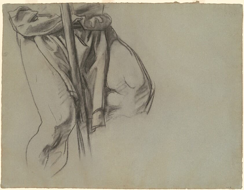 Study of Adam for the "Fifteen Mysteries of the Rosary" — John Singer Sargent
