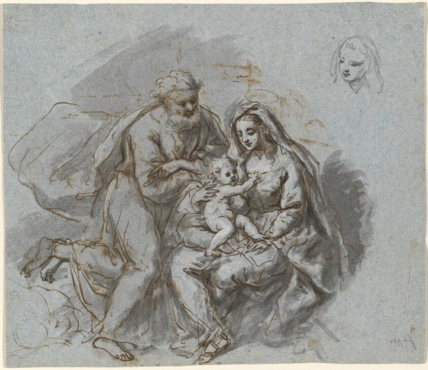 The Holy Family — Bartholomäus Ignaz Weiss