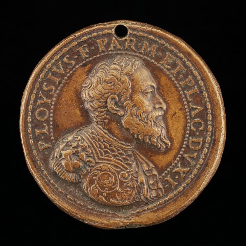 Pier Luigi Farnese, 1503-1547, 1st Duke of Parma and Piacenza 1545 [obverse] — Giovan Federico Bonzagni