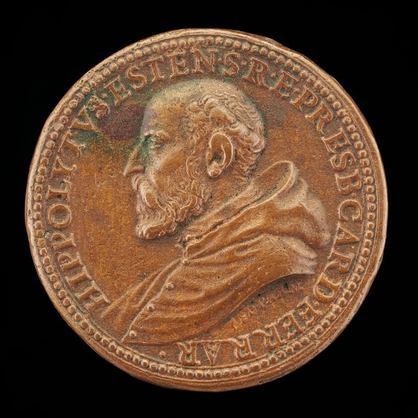Ippolito II d'Este, 1509-1572, Son of Alfonso I d'Este, Cardinal 1538 — Giovan Federico Bonzagni