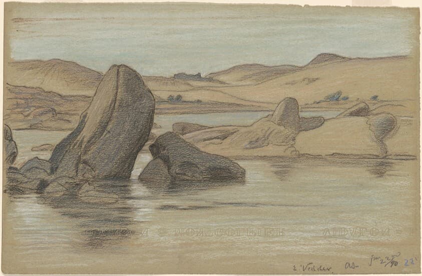 Nile Journey, No. 22 — Elihu Vedder
