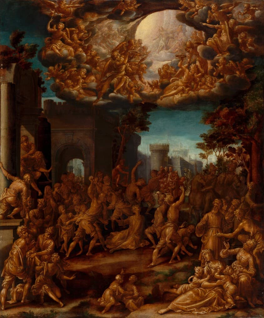 The Stoning of Saint Stephen — Aurelio Lomi