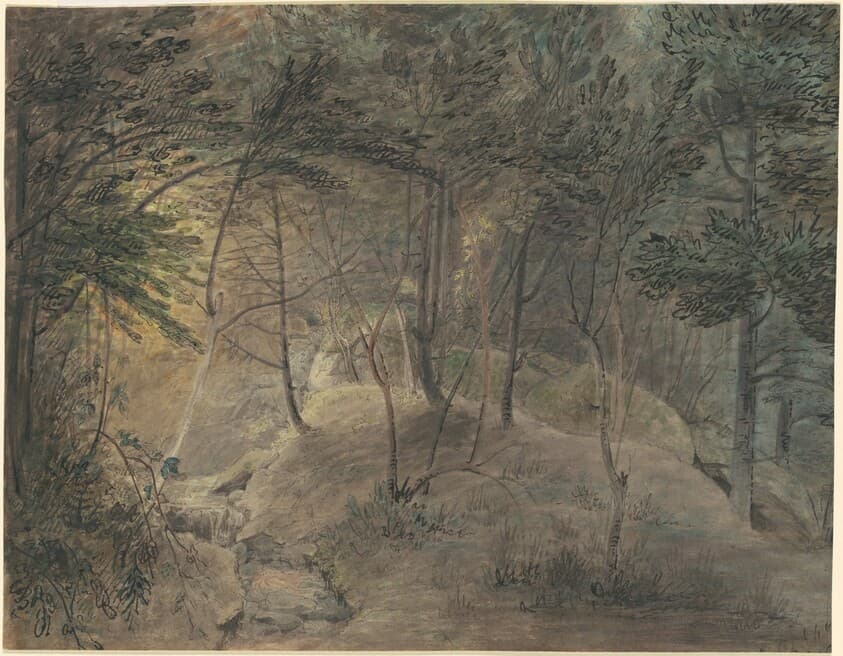 View from the Springhouse at Echo — William Russell Birch