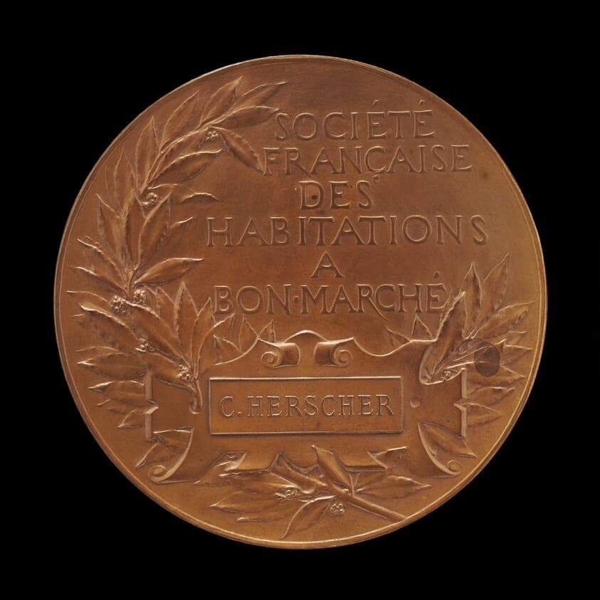 French Society for Affordable Housing [reverse] — Jules-Clément Chaplain